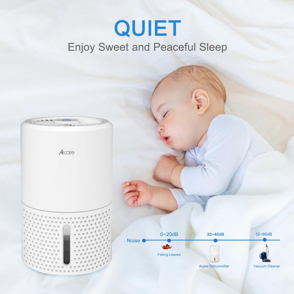 Smart Home Dehumidifier for Bedroom & Basement | Quiet Moisture Removal