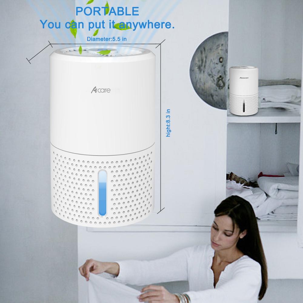 Smart Home Dehumidifier for Bedroom & Basement | Quiet Moisture Removal