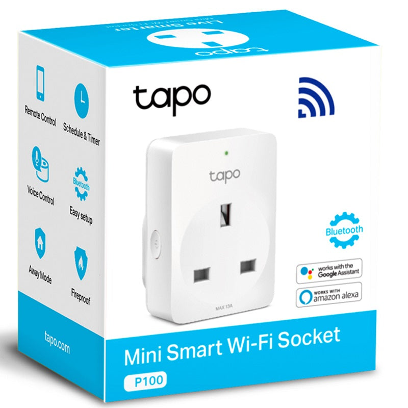 TP-Link Mini WiFi Smart Plug – Remote Control Socket with App & Voice Assistant Support