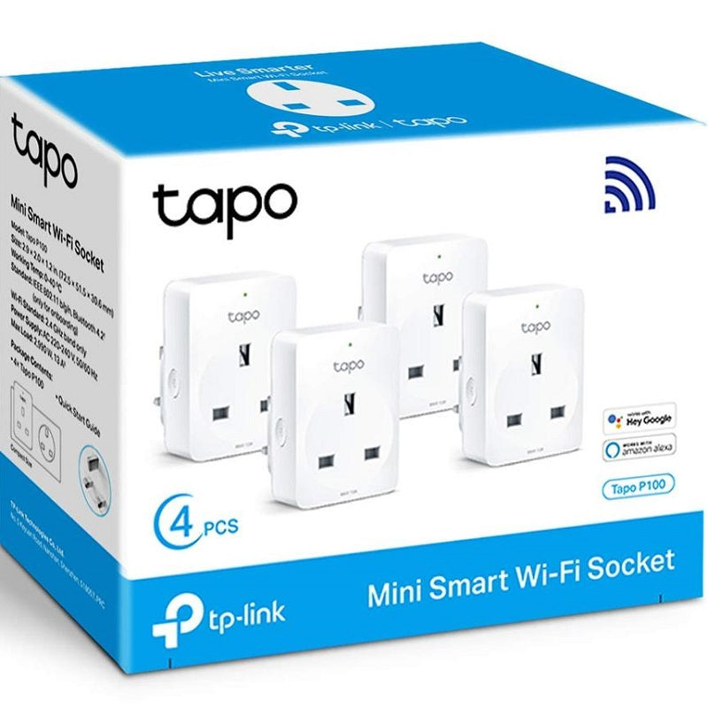 TP-Link Mini WiFi Smart Plug – Remote Control Socket with App & Voice Assistant Support