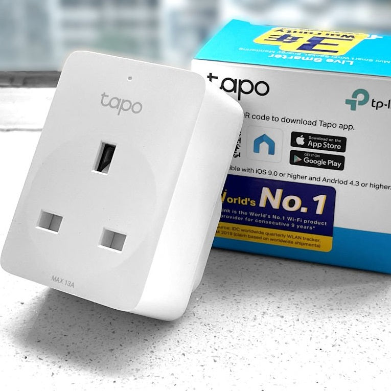 TP-Link Mini WiFi Smart Plug – Remote Control Socket with App & Voice Assistant Support